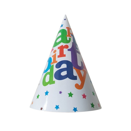 Set 6 Coifuri Happy Birthday, , Modele Diverse, pentru Petrecere, Tematica Aniversare, Multicolor [7]
