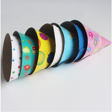 Set 6 Coifuri Happy Birthday, , Modele Diverse, pentru Petrecere, Tematica Aniversare, Multicolor [8]