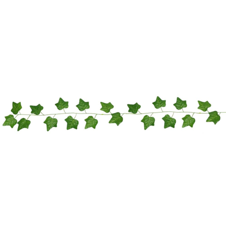 Set 6 ghirlande iedera artificiala pentru decorare, 6x208cm, frunze mici, verde [10]