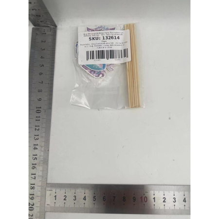 Set 6 Props-uri pentru Prajituri Sirena, , Colectia Mermaid, Multicolor [3]