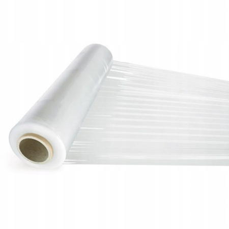 Set 6 Role Folie Stretch Transparenta pentru Uz Manual, 1.5kg/Rola, Tub 300 g, Silentioasa si Rezistenta [6]