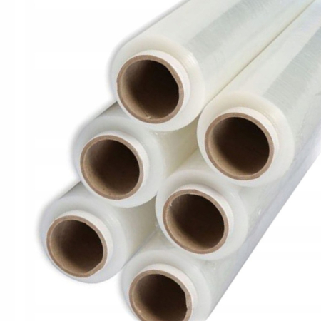 Set 6 Role Folie Stretch Transparenta pentru Uz Manual, 1.5kg/Rola, Tub 300 g, Silentioasa si Rezistenta [9]