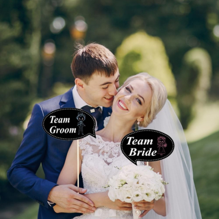 Set 60 de Accesorii pentru Petrecere, , Tematica Nunta, Props pentru Coltul de Poze, Ochelari, Palarii, Mustata, Cravata, pentru Evenimente, Multicolor [5]