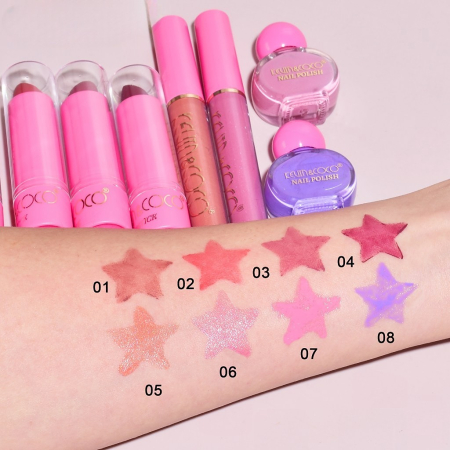 Set 9 Produse de Machiaj, KEVIN & COCO, Arch Circus, 27 culori, 17 x 22.5 x 3.3 cm [7]