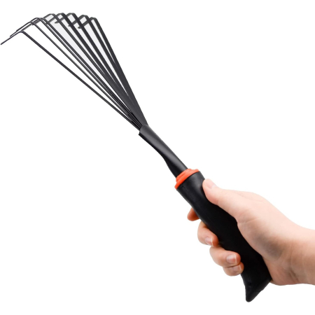 Set 9 Unelte de Gradina , pentru Plantare Prelucrare Sol si Ingrijire Plante, Material PVC si cardboard, 25 x 14.5 cm, negru [3]