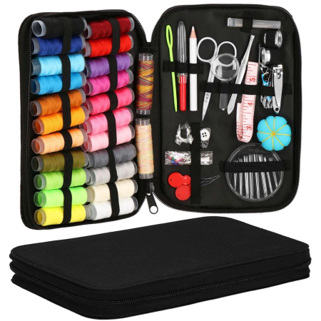 Set articole de cusut cu geanta de depozitare, 100 piese [44]