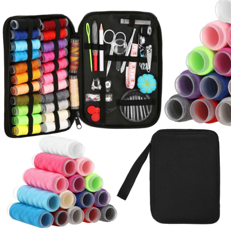 Set articole de cusut cu geanta de depozitare, 100 piese [48]