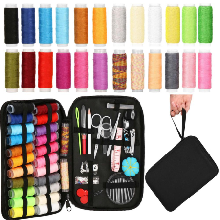Set articole de cusut cu geanta de depozitare, 100 piese [41]