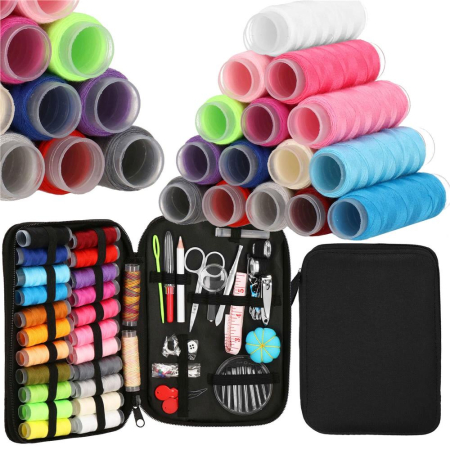 Set articole de cusut cu geanta de depozitare, 100 piese [49]