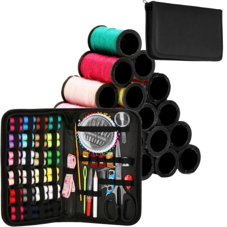 Set articole de cusut cu geanta de depozitare, 172 piese [40]
