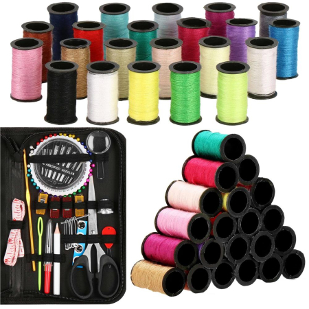 Set articole de cusut cu geanta de depozitare, 172 piese [36]