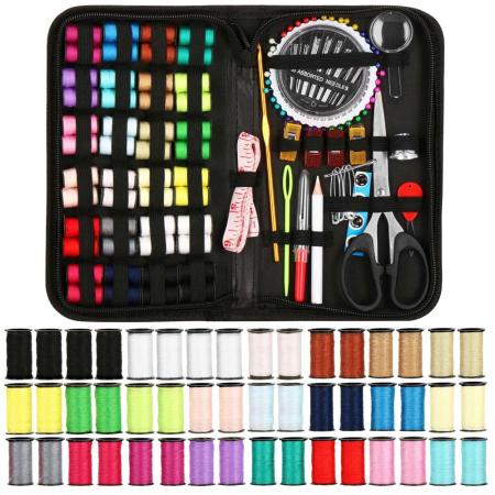 Set articole de cusut cu geanta de depozitare, 172 piese [43]