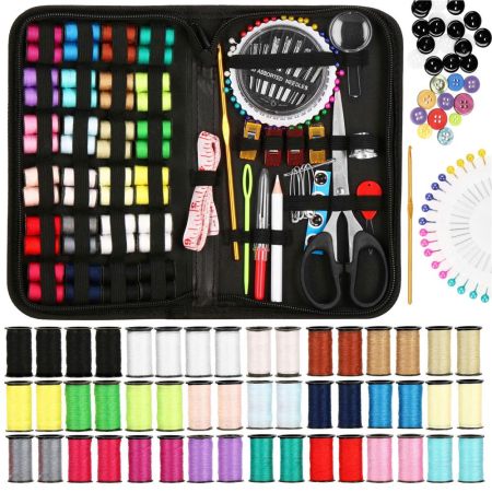 Set articole de cusut cu geanta de depozitare, 172 piese [42]