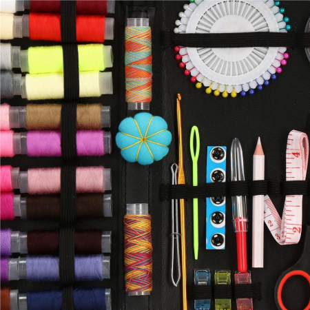 Set articole de cusut cu geanta de depozitare, 183 piese [15]