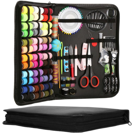 Set articole de cusut cu geanta de depozitare, 183 piese [61]