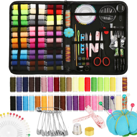 Set articole de cusut cu geanta de depozitare, 183 piese [11]