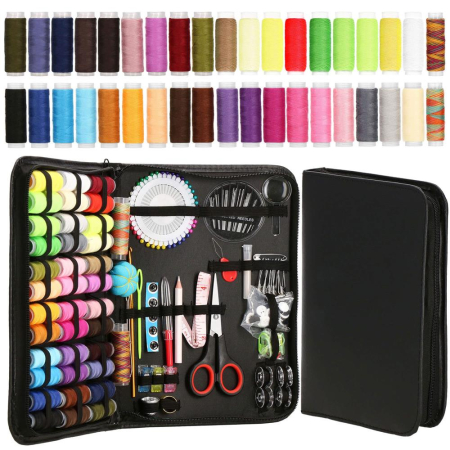 Set articole de cusut cu geanta de depozitare, 183 piese [53]