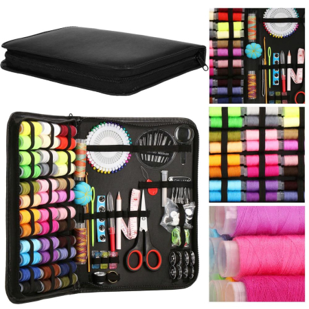 Set articole de cusut cu geanta de depozitare, 183 piese [56]
