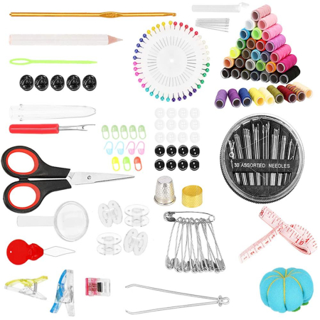 Set articole de cusut cu geanta de depozitare, 183 piese [1]