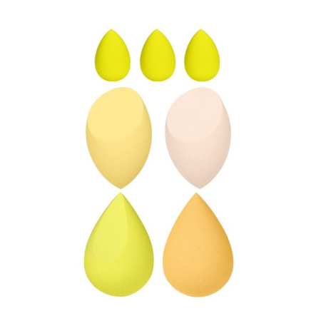 Set Buretei Machiaj, , Premium, 7 bucati, galben [1]