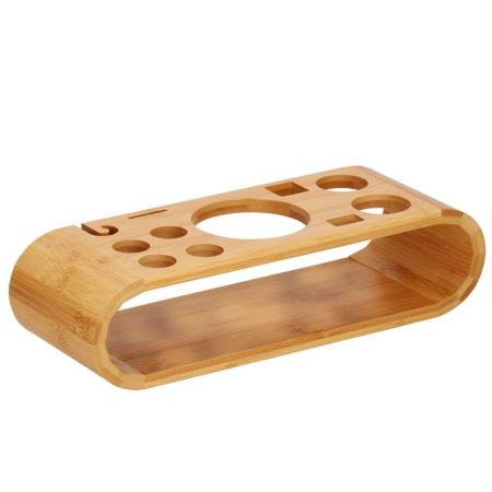 Set Cocktail Shaker Kit pentru barmani 750ml, KI25, suport bambus, 12 piese [15]