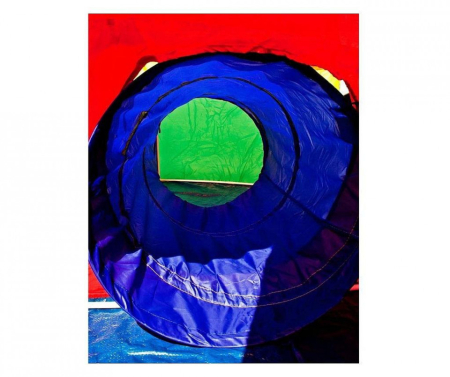 Set corturi de joaca 5 in 1 cu tunele si casuta, pliabil, pentru interior si exterior, multicolor [4]