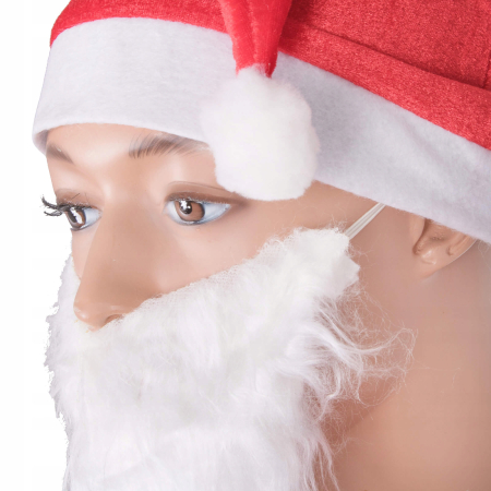 Set Costum de Mos Craciun pentru adulti, 5 piese, marime universala [5]