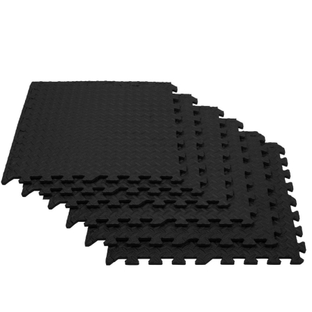 Set covoras de protectie saltea de antrenament, tip puzzle, 6 bucati de 60x60cm, 12mm [13]