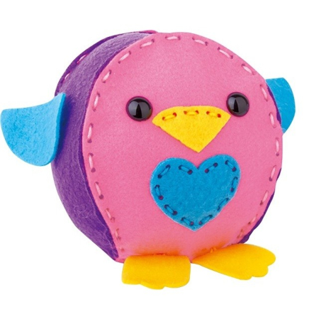 Set creatie perna pentru copii Model 2, Dream Kids, Pasare [4]