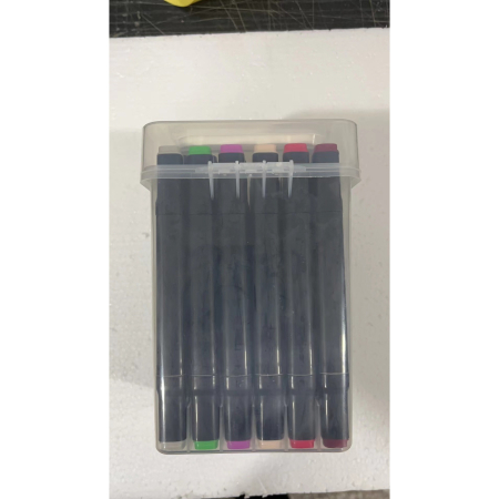 Set Cutie 36 Markere, , cu Alcool, Artist Markers, Cutie Plastic cu Maner, , Multicolor [8]