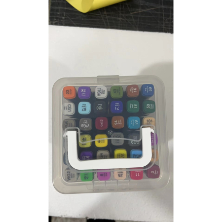 Set Cutie 36 Markere, , cu Alcool, Artist Markers, Cutie Plastic cu Maner, , Multicolor [9]