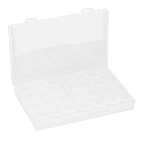 Set de accesorii pentru broderie cu diamante 5D, 22 piese, cu geanta depozitare [15]