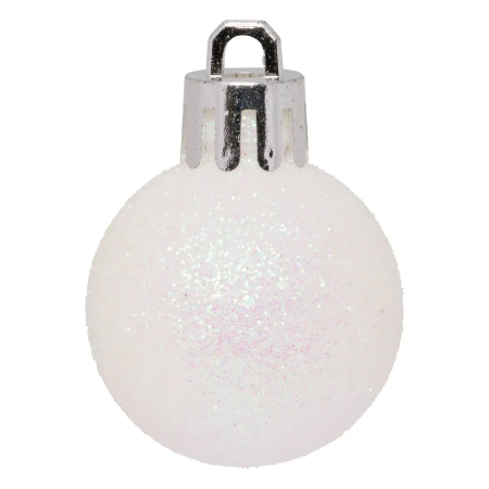 Set decoratiuni Craciun, 44 piese, cu globuri, ghirlanda si varf de brad, ab [5]