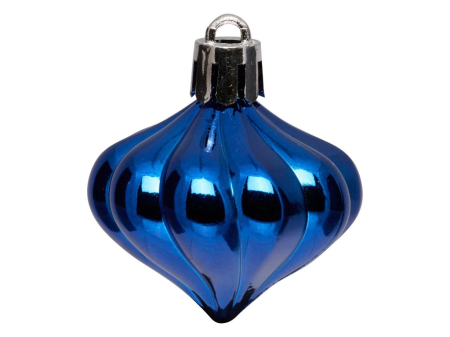 Set decoratiuni pentru brad Quiet Times, 60 piese, alb, albastru, argintiu [5]