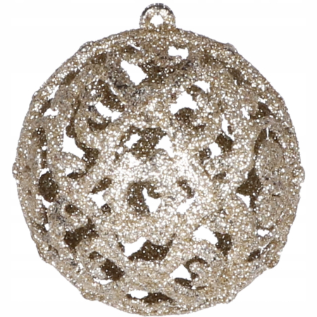 Set globuri de Craciun, 100 bucati, 3-6cm, auriu [2]