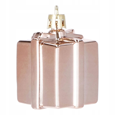 Set globuri si decoratiuni de Craciun, 101 piese, diverse dimensiuni, roz auriu [14]