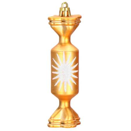 Set globuri si decoratiuni de Craciun, 155 piese, diverse dimensiuni, auriu [2]