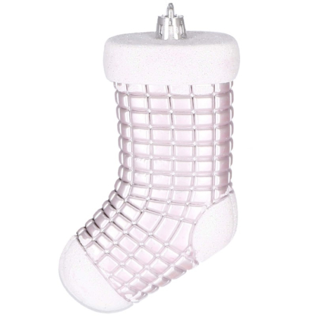 Set globuri si decoratiuni de Craciun, 77 piese, diverse dimensiuni, roz [10]