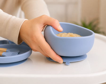 Set hranire bebelusi Diversificare Bebelusi Retete pentru Diversificare Bebelusi Alimente pentru Diversificare bebelusi tacamuri bebelusi furculite bebe silicon lingura bebe Furculita din silicon [21]