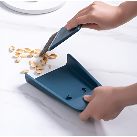 Set Mini Matura si Faras, , Uz Casnic, Doua Perii, pentru Birou, Bucatarie, Casa, 19.5x13.8x3.6 cm, Albastru [5]