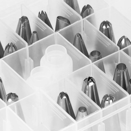 Set patiserie, 83 piese cu sabloane pentru ornarea prajiturilor [8]