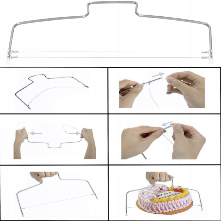 Set patiserie cu platou rotativ si 4 tavi de copt, 345 piese cu sabloane pentru ornarea prajiturilor [9]