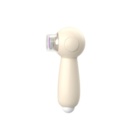 Ingrijire Unghii - Set Pila Electrica, , pentru Copii si Bebelusi, din ABS, 6 Accesorii, Incarcare USB, cu Lumina Led, 11.5 x 5.5 cm, Alb