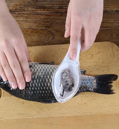 Aparat pentru Indeparat si Curatat Rapid Solzii Pestilor, Manual, din ABS, Premium, Original Deals [4]