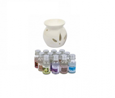 Set 12 Sticlute cu Ulei Parfumat pentru Aromatereapy Compatibil cu Orice Difuser [5]