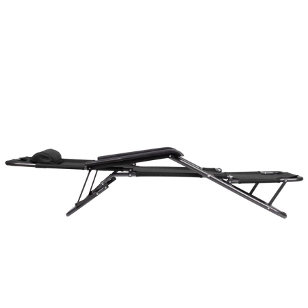Sezlong pliabil Relax Zero Gravity, 80x60x153cm, negru [15]
