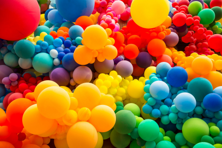 Set 25 de Baloane Multicolore, 30cm, cu Pompa Manuala, Pentru Petreceri [5]