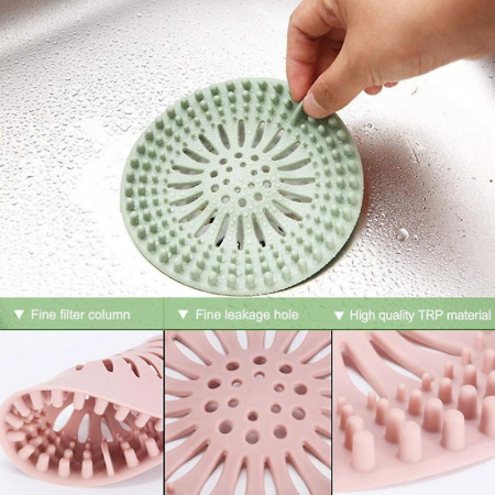 Sita din Silicon pentru Protectie Anti Infundare Scurgtere Sifon Chiuveta, Cada, Pardoseala, Baie sau Bucatarie, Premium [24]