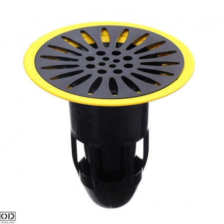 Protectie, Siguranta & Confort - Sita Scurgere Pardoseala Anti Miros Neplacut cu Opritor pentru Gandaci, ABS 8 x 7.5 cm