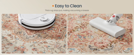 SONGMICS Covor decorativ antiderapant, stil vintage, lavabil la masina, 120×170 cm, bej cappuccino [9]